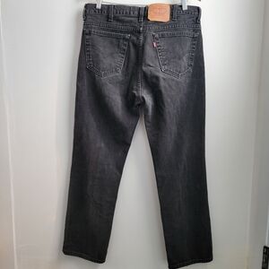 Levi's Black 516 Slim Fit Straight Leg Jeans  36/30 Made In Canada